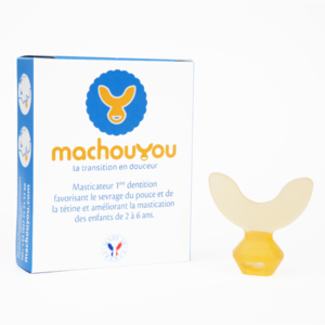 Machouyou, le dispositif facilitant l'arrêt de la sucette.