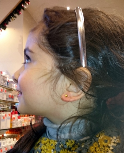 Après le piercing
